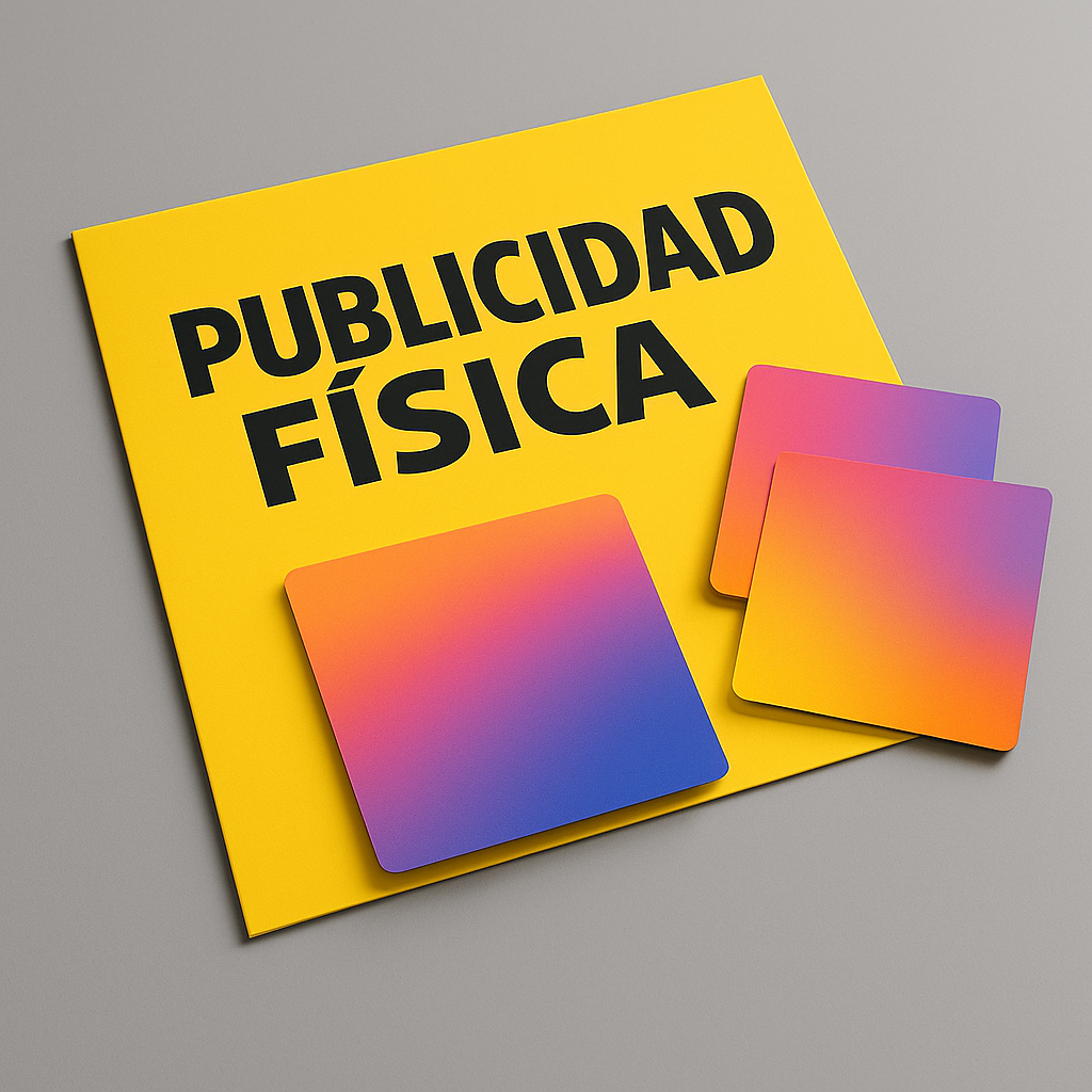 Material de publicidad física
